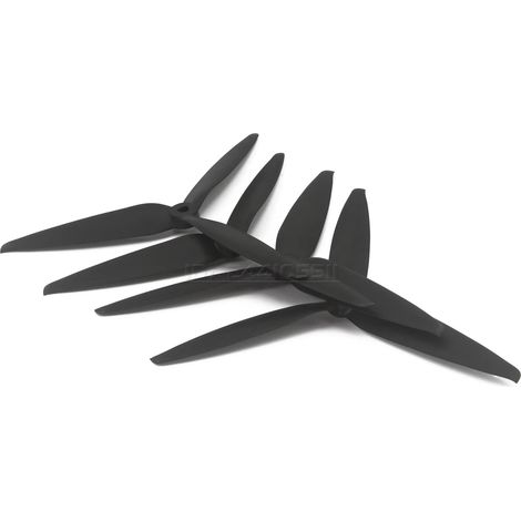 7040 2 Paar hochbelastbare 7-Zoll-Dreiblattpropeller (2CW2CCW) für FPV-Drohnen und Quadcopter (1/5)