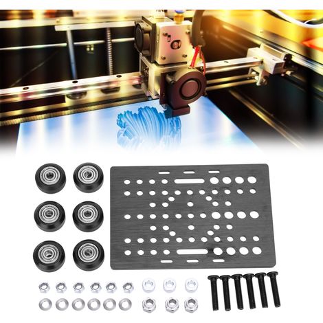 Kit de poulies pour plateau de construction à rainures en V Openbuilds (20-80 mm) - Accessoires pour imprimante 3D (1/5)