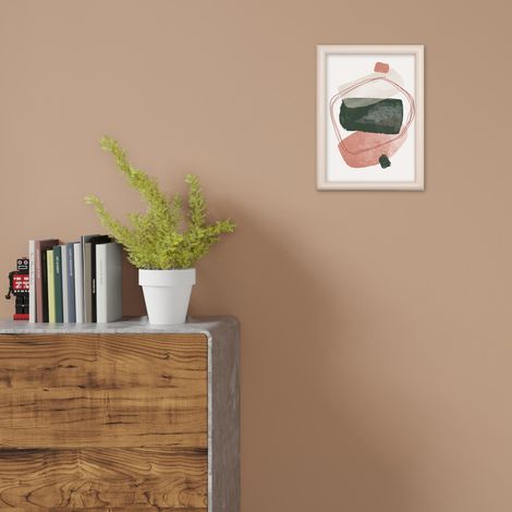 Lupia - Cornice portafoto in legno da parete PIATTINA BEIGE Avorio Crema, per foto, stampe artistiche, poster, quadri moderni 20x25 cm (1/4)