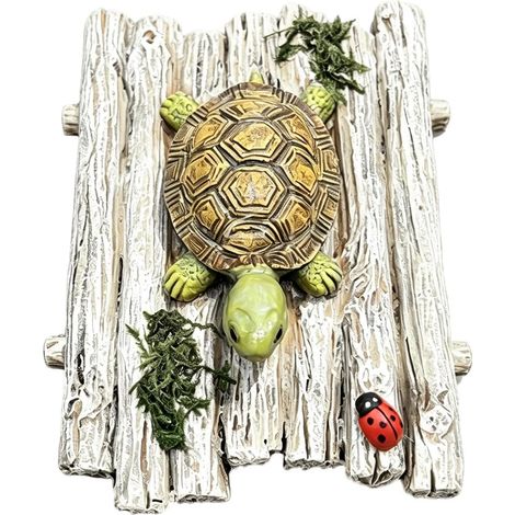 Décoration d'étang pour extérieur Statue Flottante En Résine Réaliste  Décoration de Jardin Tortue pour Patio, Fontaine, Aquarium, Bac à Poissons, Cour, Piscine, , Bassin (1/5)