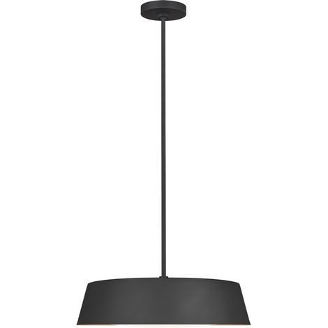 Lampada a sospensione Elstead Asher a 5 luci, nero mezzanotte, E14 (1/4)