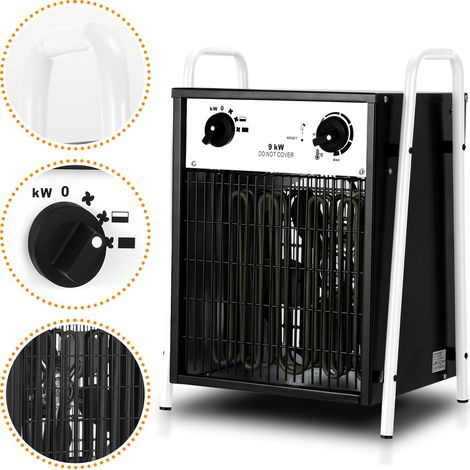 Termoventilatore. e capacità di riscaldamento massima di 400V 350 Hz 9000W Riscaldatore elletrico (1/5)