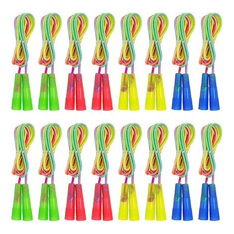 Set of Jump Ropes, 2.2 m, Nylon Multi-Coloured (1/5)