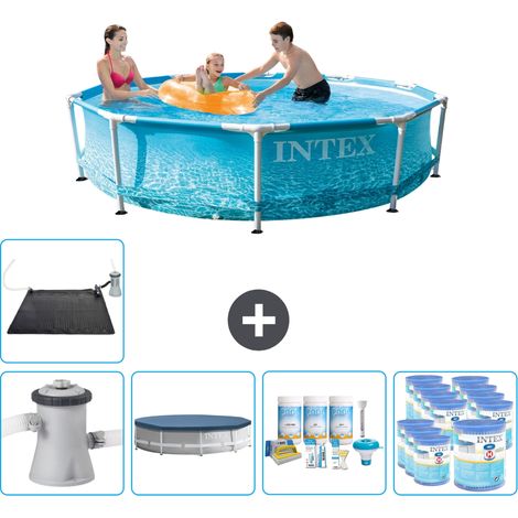 Piscine Intex à cadre rond - 305 x 76 cm - Comprend des Accessoires CB18 (1/5)