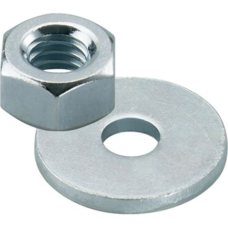 Fischer 25x Tuerca y arandela M 12 galvanizado - 510511