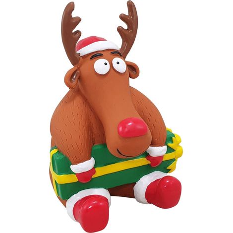 Nobby Hundespielzeug Latex Xmas Rentier Kauspielzeug