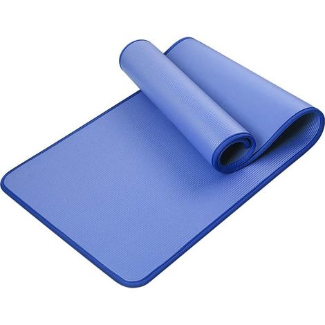 Tapis de Yoga, Fitness Tapis, Antidérapant, avec Sac de Transport, Extra épais, Imperméable Tapis de Sport pour Yoga, Gymnastique, Entraînement, Fitness, Pilates-Fei Yu (1/4)