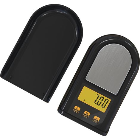 Balance Électronique pour Bijoux et Poudres avec Étalonnage Manuel et Comptage Compacte et Portable Écran Lcd Rétroéclairé 0,01 g pour résolution jusqu'à 500 g (1/5)