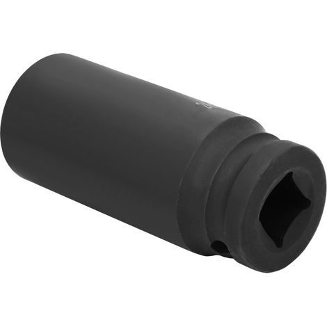 Clé à choc pneumatique 6 pans, douille profonde 21/22/24mm, entraînement 1/2 pouce, acier robuste pour vis de roue et boulons, lot de 3 pièces. (1/2)