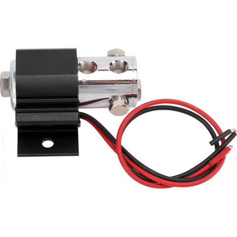 Kit Frein Avant Universel avec Électrovanne de Maintien en Côte 12‑24V DC Noir, Contrôle de Roulage, Blocage de Ligne, pour Voiture (1/5)