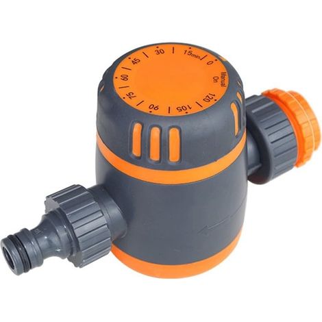 Minuteur d'arrosage de jardin - Minuterie mécanique - Minuterie pour arrosage de jardin - Sans batterie - 120 minutes (1/4)