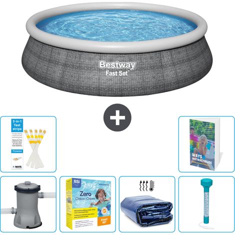 Bestway Piscina Bestway Fast Set Rotonda - 457x84 cm - 7-pezzi  S184