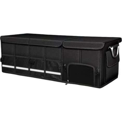 Boîte de rangement pliable pour coffre de voiture en tissu Oxford solide pour le camping et la pêche (1/4)