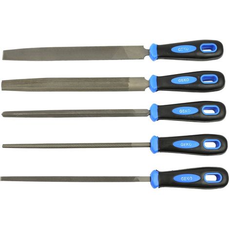 Set di lime per sgrossatura da 200 mm, 5 pezzi (20) (1/2)