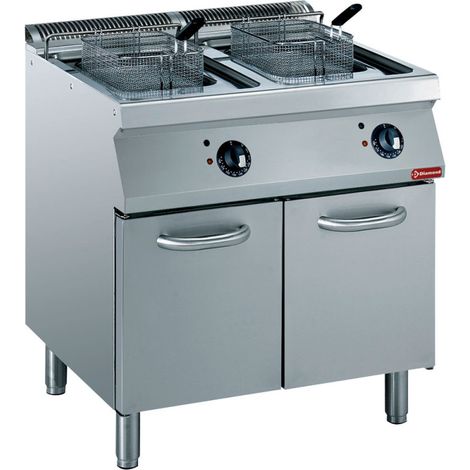 Friteuse électrique - 2x 15 litres - Diamond (1/2)
