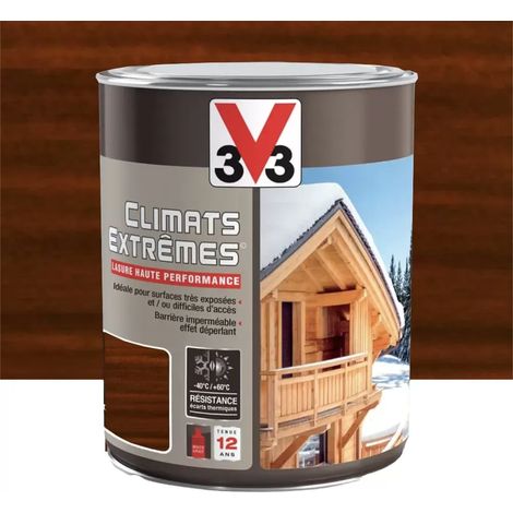 Lasure Climats Extrêmes 12ans Hautes performances V33 Acajou 1 L