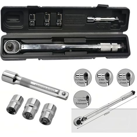 1/2-inch Drive Micrometer Torque Wrench (25-250 ft-lbs)