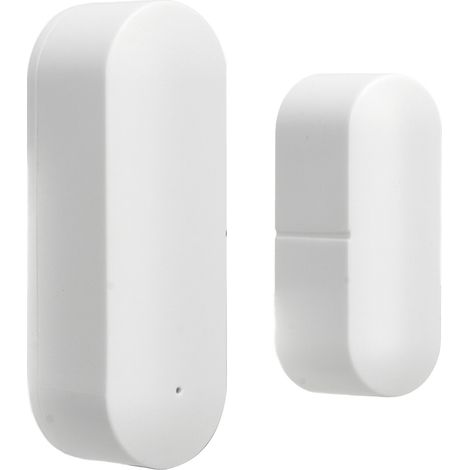Capteur de porte/fenêtre WiFi avec application et commande vocale, détecteur d'alarme magnétique intelligent pour la sécurité de la maison (1/5)