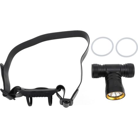 8000 Lumen Taucherstirnlampe mit 3 Leuchtmodi, wasserdicht
