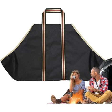 Wood Carry Bag, Waterproof Firewood Rack, Firewood Storage Bag, Firewood Storage Bag, Firewood Storage Bag, Firewood Bag for Camping, Wood Bag (1/4)