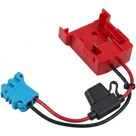 Adaptateur de faisceau de câbles pour voiture jouet électrique à 18 piles avec porte-fusible, compatible avec les voitures jouets électriques pour enfants. (1/5)