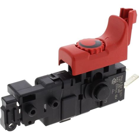 Interrupteur pour perceuse Bosch GSB16RE – Compatible avec modèles 3601A4E500/3601A4E530/3601A4E570 – Remplacement rapide et facile (1/3)