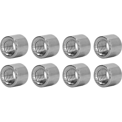 50 Écrous de Raccordement Filetés M8 en Acier Inox, Kit de Fixation Robuste pour Assemblages Mécaniques (1/5)