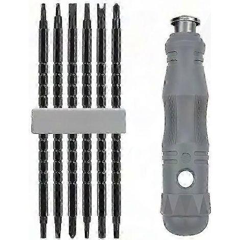 33-teiliges Multifunktions-Schraubendreher-Set, praktisches Reparaturwerkzeug, Präzisionsbits mit Teleskopaufnahme, tragbarer Koffer für Reparaturen zu Hause und in der Werkstatt (1/5)