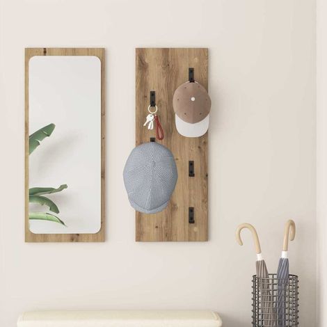 Wandmontierter nachttisch Artisan-Eiche 30 x 1,5 x 80 cm