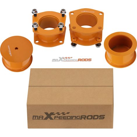 Maxpeedingrods – Kit de levage 3'' pour Jeep Grand Cherokee WK 2005-2010 – Entretoises avant et arrière – Améliore la garde au sol – Installation facile
