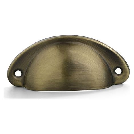 Maniglia per mobile da cucina in bronzo spazzolato, 20 pezzi, maniglia per mobile, pomello per mobili, pomello per armadio, maniglia curva in ferro per mobile da cucina per decorare toelette, cassetti (1/5)