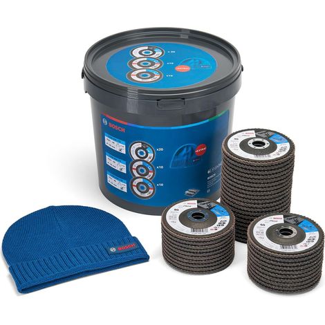 Lot de 40 disques à lamelles pour métal, acier, fonte, Ø 125 mm, grain 40/60/80, M14, accessoires pour meuleuse d'angle (1/5)