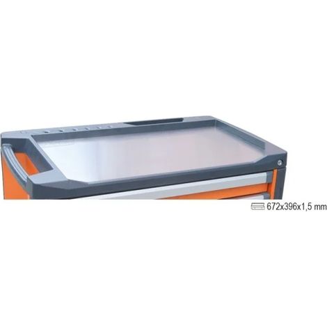 Beta 3700/PLA Piano di lavoro in acciaio per cassettiera C37