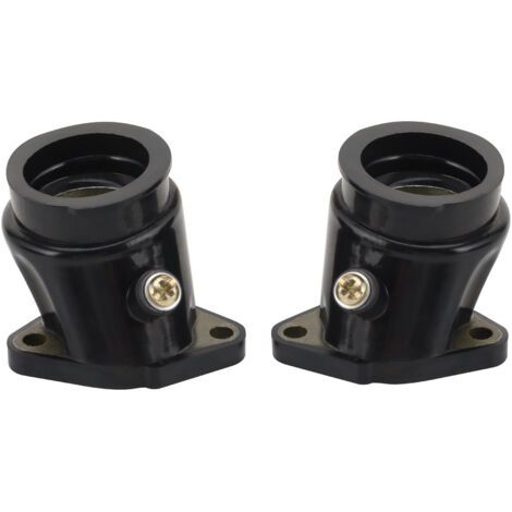 Kit de collecteur d'admission et kit de réparation en caoutchouc pour raccord de carburateur, compatible avec moteurs bicylindres/monocylindres en V (Honda CMX250 Rebel CA250 CMX250C BT125) (1/4)