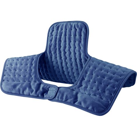 Couverture chauffante électrique intelligente à température constante, bleu foncé, norme européenne 220V, 4555CM, couverture chauffante individuelle, matelas électrique domestique. (1/5)