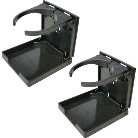 lot De 2 Porte-gobelets Pliables Et Rglables Pour S'adapter La Plupart Des Tailles De Tasses, Bouteilles, Canettes, Porte-gobelets Pour Voitures, (1/5)