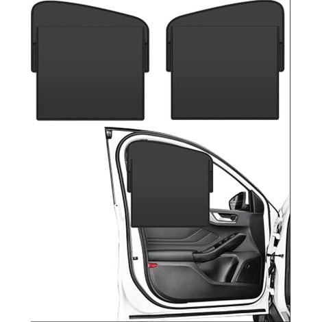 Pare Soleil Voiture Bébé,Pare Ventouse,Bloquer Les Rayons UV,Taille Universelle Pare-soleils pour Vitres Latérales Auto,Convient à la Plupart des Voitures (Fenêtre Avant) (1/5)