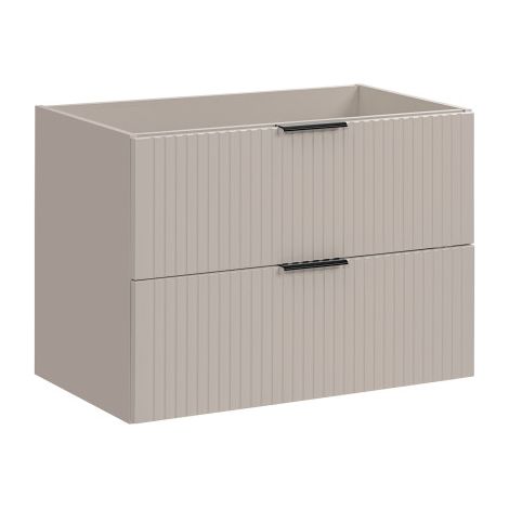 Meuble sous-vasque 80 cm - H 57 x L 80 x P 46 cm - Georgia Cashmere - Livraison gratuite