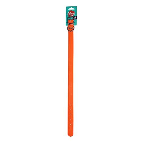 Collare per cane - AIME - Fluo Hunt - Taglia M 52-57 cm - PVC Arancione fluo (1/4)