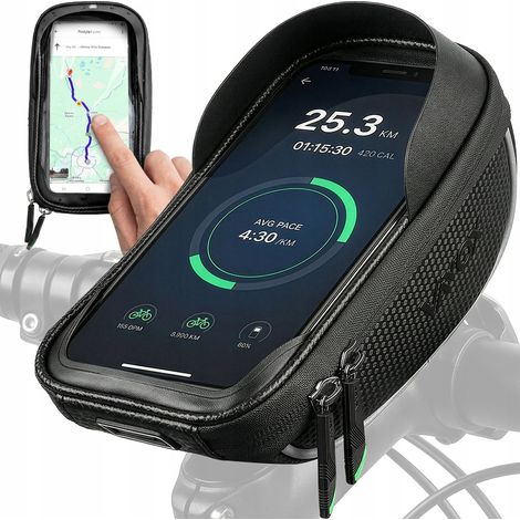 Sacoche de guidon Vayox VA0169 avec support pour téléphone (1/5)
