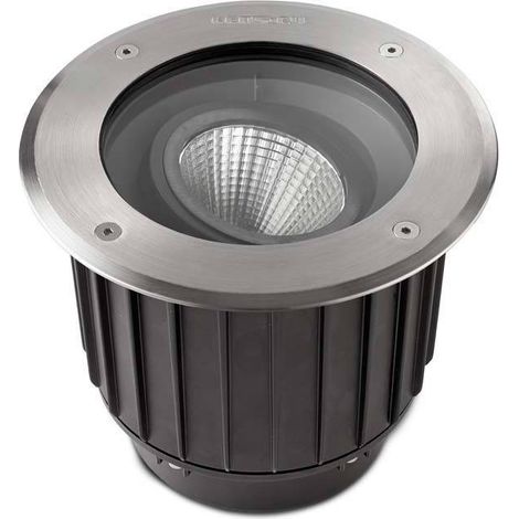 Leds-C4 Gea Cob - Lampadaire encastrable extérieur à LED Acier inoxydable Aisi 316 IP67 (1/2)