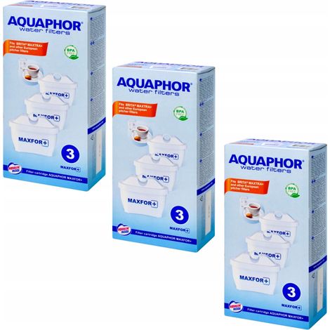 Aquaphor Maxfor+ Filterkartusche 9 Stück. (1/5)
