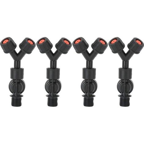 4 pièces G3/8 Accessoire anti-goutte à double buse pour pulvérisateur à dos électrique agricole (1/5)