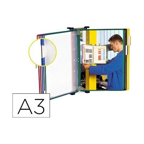 Tarifold 413109 soporte para mostrar documentos Pared Retrato A3
