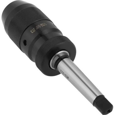 1-16mm Mandrin Porte Foret, Mandrin de Perçage Sans, mandrin conique, mandrin conique Clé Robuste Mandrin de Perçage Auto-Serrant Professionnel Mandrin, tonnelle JT3