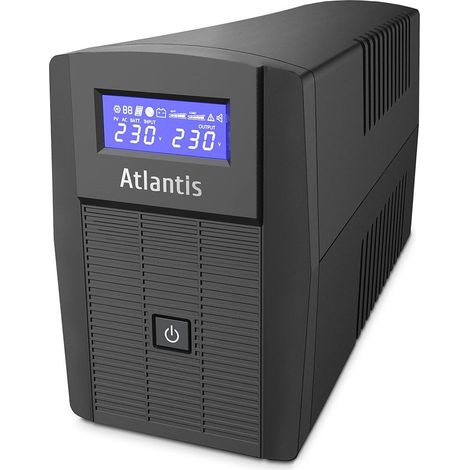 Atlantis Land A03-HP1003 USV 800VA Schwarz Kompakt
