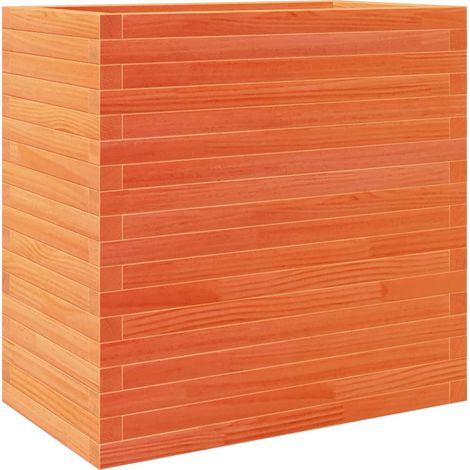 Maison Exclusive - Fioriera Giardino Marrone Cera 70x40x68,5cm Legno Massello Pino