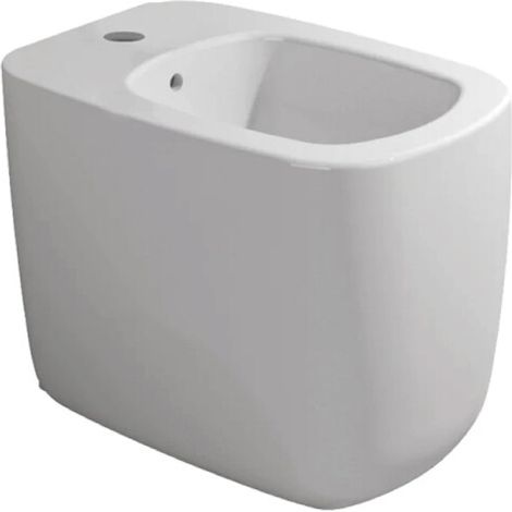 FLAMINIA - MONO' BIDET A PAVIMENTO BTW MONOFORO IN CERAMICA BIANCO MN217 (1/4)