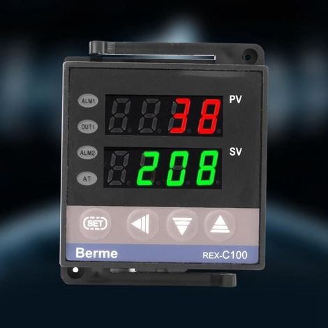Thermostat numérique - REX-C100 - AC 85-265V - Précision élevée - Programmable (1/3)