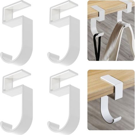 Soporte de mesa para bolsos - Antideslizante - Juego de 4 - Aluminio (1/5)